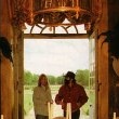 Michael Jackson and Debbie Rowe visit the 'Champ de Bataille castle in France.