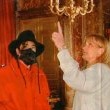 Michael Jackson and Debbie Rowe visit the 'Champ de Bataille castle in France.