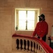 Michael Jackson and Debbie Rowe visit the 'Champ de Bataille castle in France.