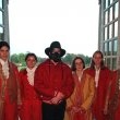 Michael Jackson and Debbie Rowe visit the 'Champ de Bataille castle in France.