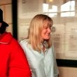 Michael Jackson and Debbie Rowe visit the 'Champ de Bataille castle in France.