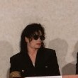 Michael Jackson announces that he will perform at a concert that will benefit the Children of Korea.