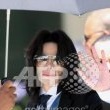 Michael Jackson arrives at the Santa Barbara County courthouse.