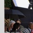 Michael Jackson arrives at the Santa Barbara County courthouse.