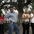 Michael Jackson arrives at the Santa Barbara County courthouse.