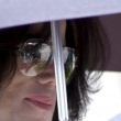 Michael Jackson arrives at the Santa Barbara County courthouse.