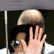 Michael Jackson arrives at the Santa Barbara County courthouse.