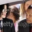 Michael Jackson arrives at the Santa Barbara County courthouse.