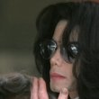Michael Jackson arrives at the Santa Barbara County courthouse.