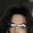 Michael Jackson arrives at the Santa Barbara County courthouse.