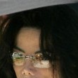 Michael Jackson arrives at the Santa Barbara County courthouse.