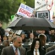 Michael Jackson arrives at the Santa Barbara County courthouse.