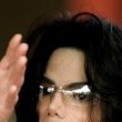 Michael Jackson arrives at the Santa Barbara County courthouse.