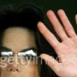 Michael Jackson arrives at the Santa Barbara County courthouse.