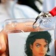 Michael Jackson arrives at the Santa Barbara County courthouse.