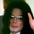 Michael Jackson arrives at the Santa Barbara County courthouse.