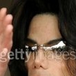 Michael Jackson arrives at the Santa Barbara County courthouse.