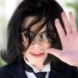 Michael Jackson arrives at the Santa Barbara County courthouse.