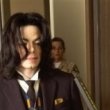 Michael Jackson arrives at the Santa Barbara County courthouse.