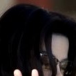 Michael Jackson arrives at the Santa Barbara County courthouse.