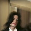 Michael Jackson arrives at the Santa Barbara County courthouse.