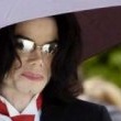 Michael Jackson arrives at the Santa Barbara County courthouse.