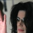Michael Jackson arrives at the Santa Barbara County courthouse.