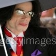 Michael Jackson arrives at the Santa Barbara County courthouse.