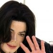 Michael Jackson arrives at the Santa Barbara County courthouse.