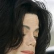 Michael Jackson arrives at the Santa Barbara County courthouse.