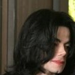 Michael Jackson arrives at the Santa Barbara County courthouse.