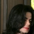Michael Jackson arrives at the Santa Barbara County courthouse.