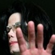 Michael Jackson arrives at the Santa Barbara County courthouse.