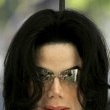 Michael Jackson arrives at the Santa Barbara County courthouse.
