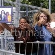 Michael Jackson arrives at the Santa Barbara County courthouse.