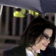 Michael Jackson arrives at the Santa Barbara County courthouse.