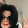 Michael Jackson arrives at the Santa Barbara County courthouse.