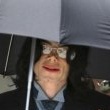 Michael Jackson arrives at the Santa Barbara County courthouse.