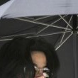 Michael Jackson arrives at the Santa Barbara County courthouse.
