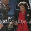 Michael Jackson arrives at the Santa Barbara County courthouse.