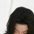 Michael Jackson arrives at the Santa Barbara County courthouse.
