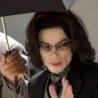 Michael Jackson arrives at the Santa Barbara County courthouse.