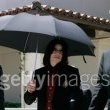 Michael Jackson arrives at the Santa Barbara County courthouse.