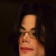 Michael Jackson arrives at the Santa Barbara County courthouse.