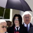 Michael Jackson arrives at the Santa Barbara County courthouse.