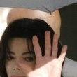 Michael Jackson arrives at the Santa Barbara County courthouse.
