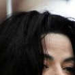Michael Jackson arrives at the Santa Barbara County courthouse.