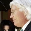 Michael Jackson arrives at the Santa Barbara County courthouse.