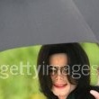 Michael Jackson arrives at the Santa Barbara County courthouse.