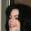 Michael Jackson arrives at the Santa Barbara County courthouse.
